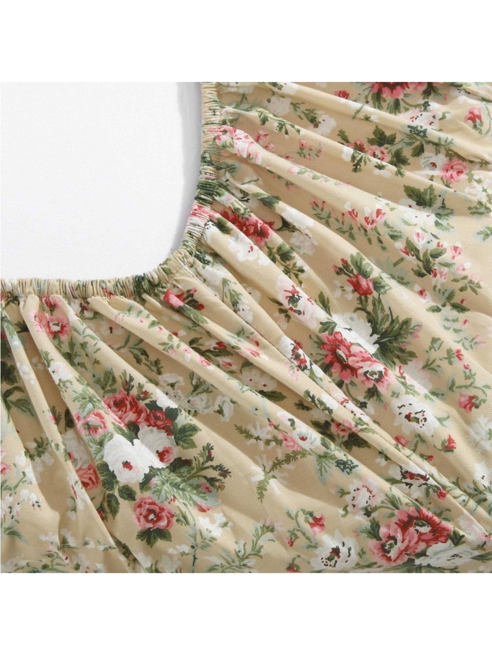 Laura Ashley QUEEN ~ Serene Dream ~ 100% Percale Cotton  Floral Sheet Set - Picture 10 of 16